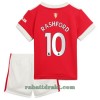 Manchester United Marcus Rashford 10 Hjemme 2021-22 - Barn Draktsett